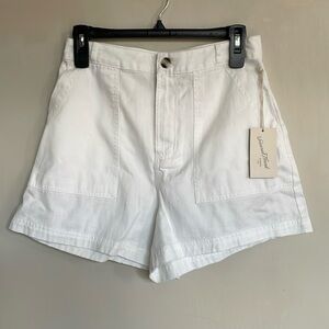 Universal Thread White High-Waist Utility Shorts